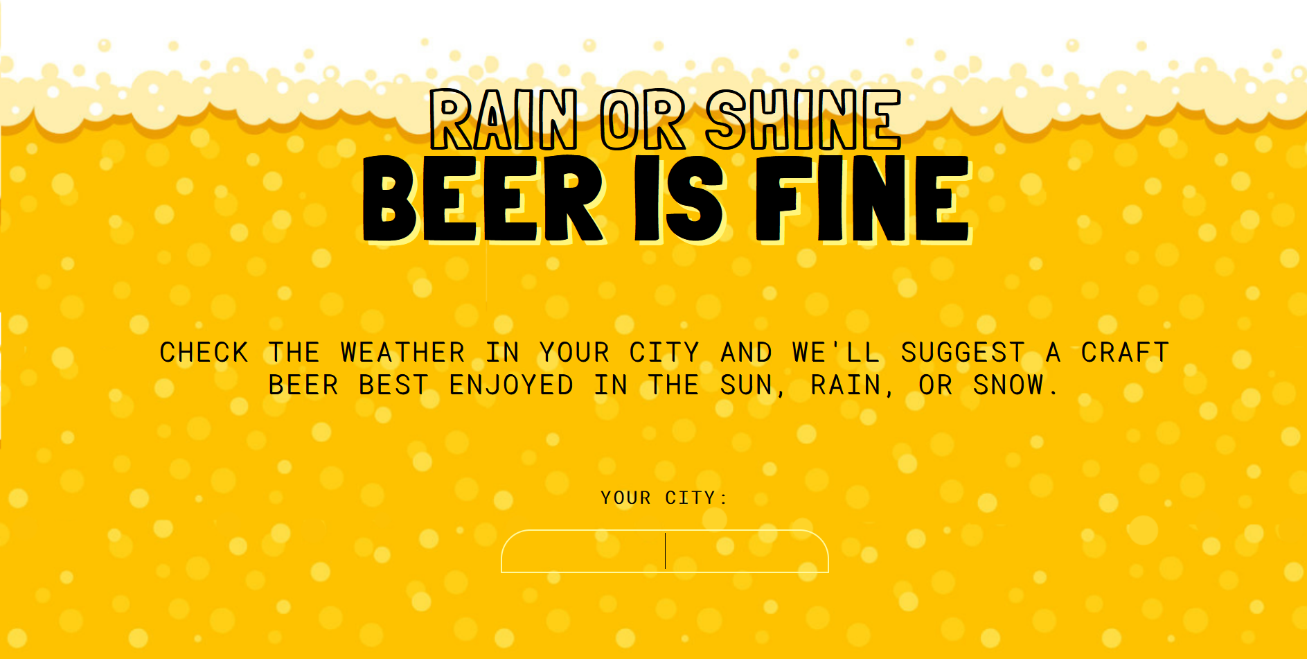 Beer is Fine App